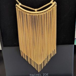 Rachel Zoe 14K Plated Georgie Fringe Necklace